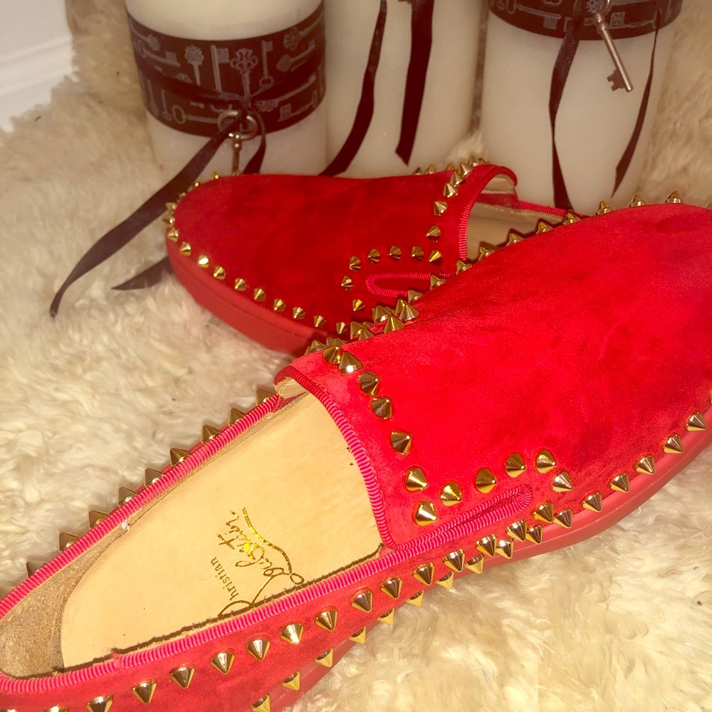 New without tags Christian Louboutin size 38.5